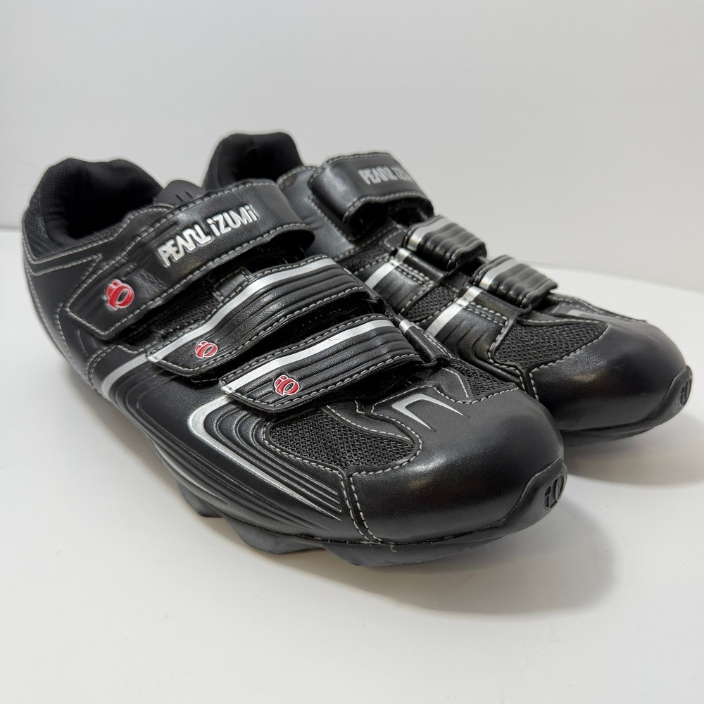 Pearl Izumi All-Road Mens Cycling Shoes Black SPD Cleats US 10 15111001 EUR 44